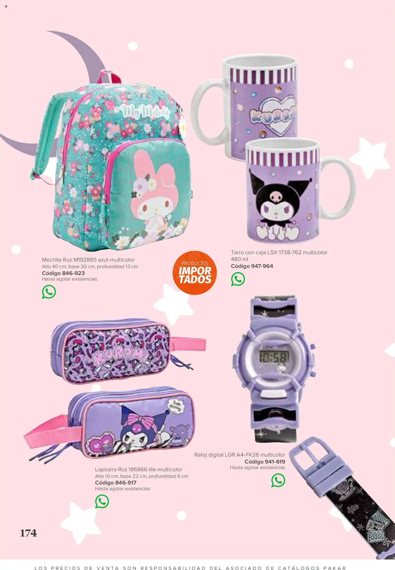 Vista previa las ofertas de la tienda SC Pakar - SC Pakar catálogo Ropa desde el 31/07/2026 - Reloj, Mochila, Caja