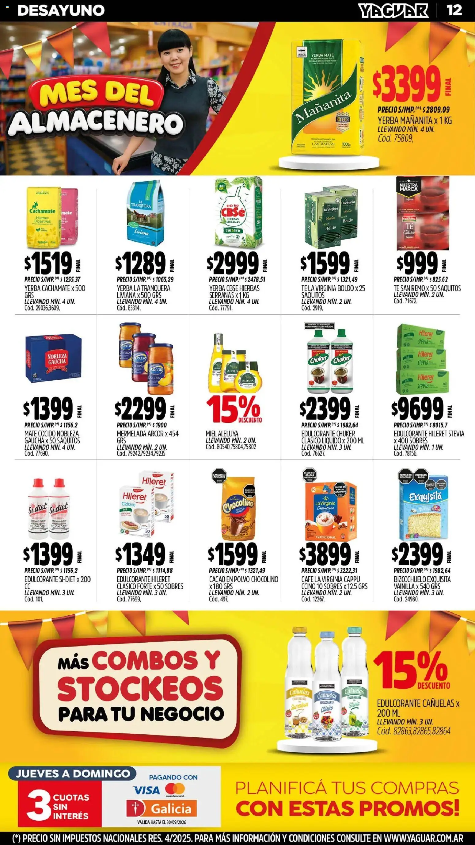 Vista previa del folleto de la tienda Yaguar válido desde el 31/08/2026 