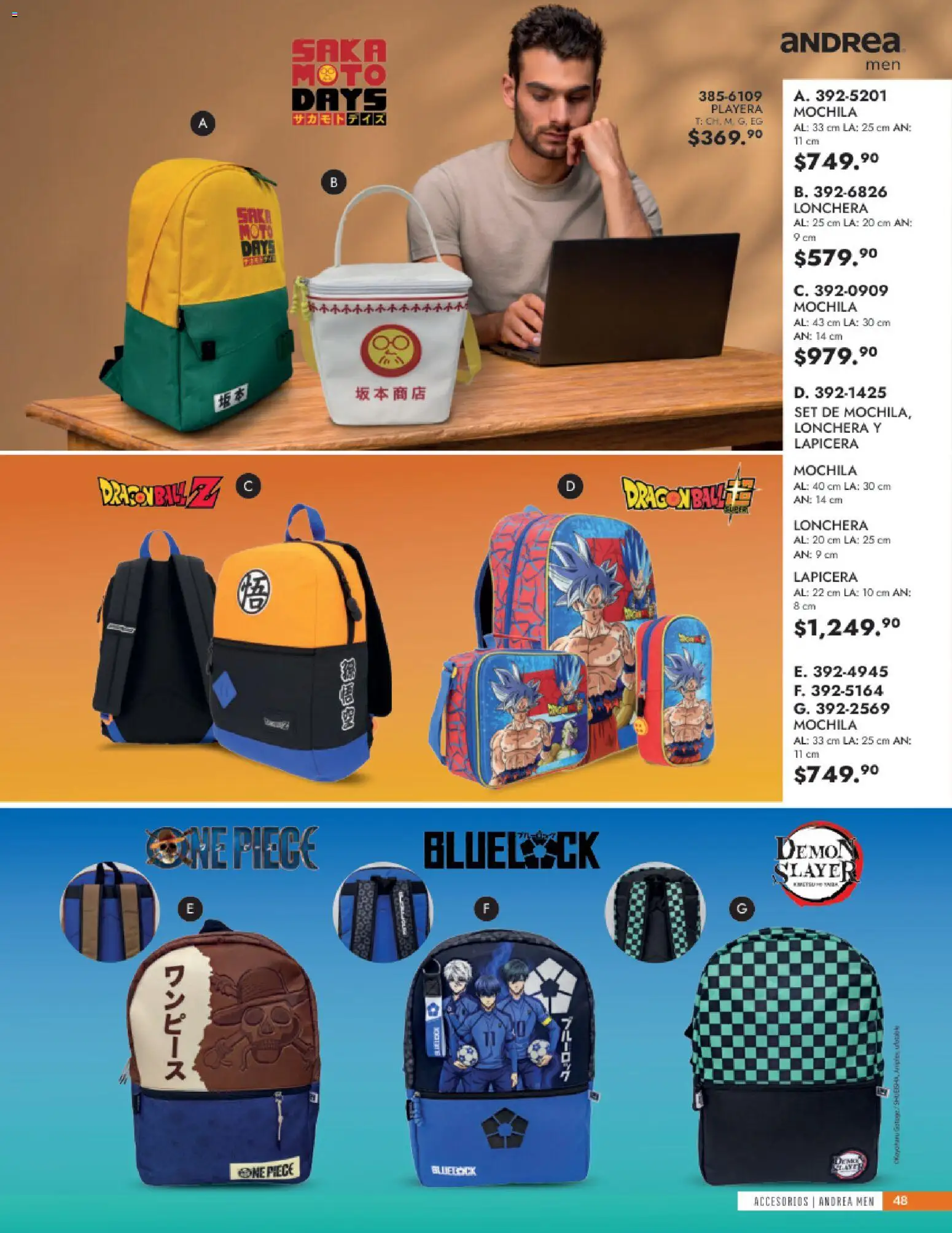 Vista previa las ofertas de la tienda Andrea - Andrea catálogo Accesorios para todos desde el 24/05/2026 