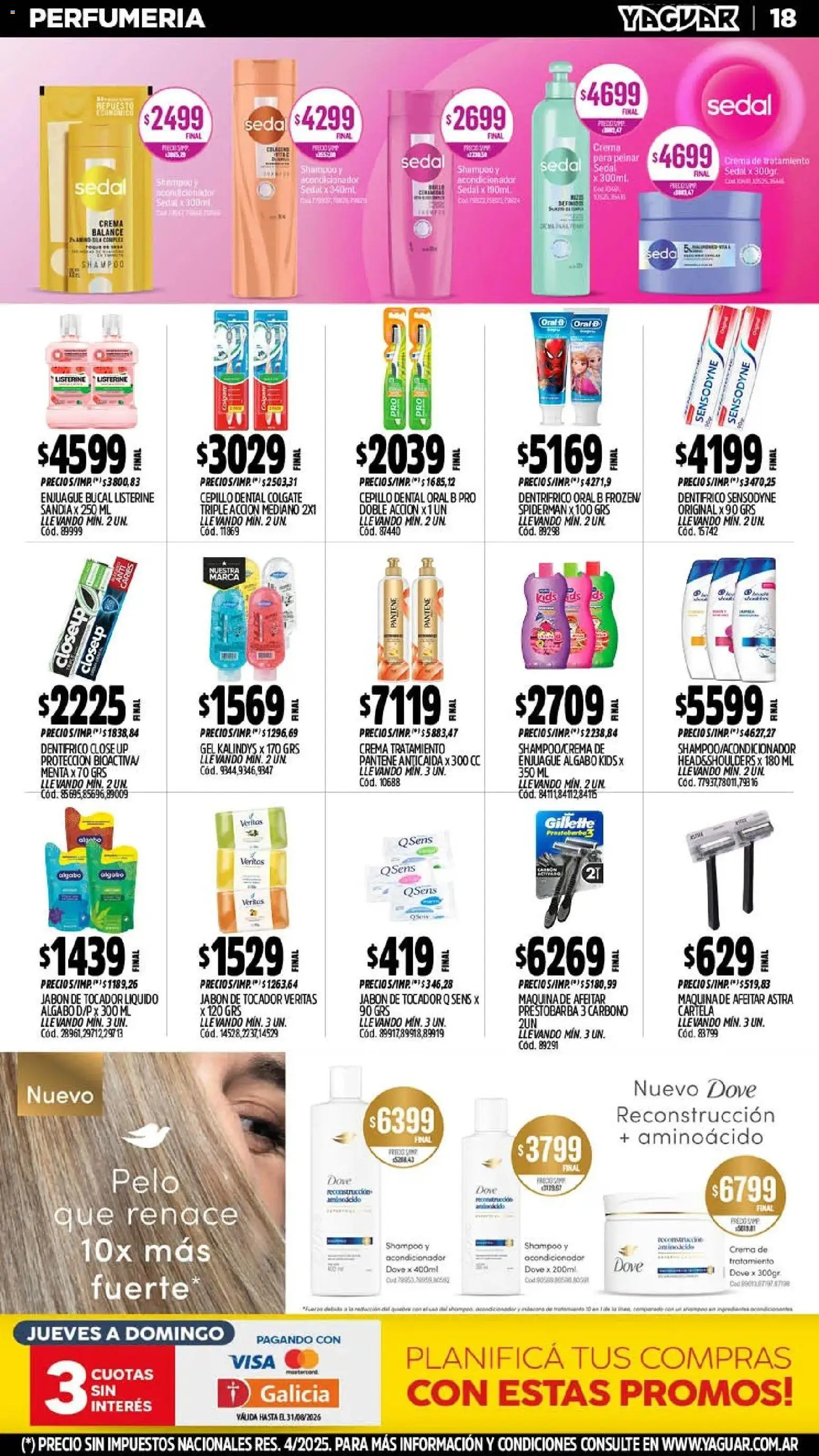Vista previa del folleto de la tienda Yaguar válido desde el 03/08/2026 