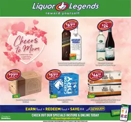 Preview of catalogue Liquor Legends catalogue Ashgrove from shop Liquor Legends valid 06/05/2026