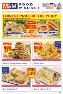 Preview of leaflet M&M Food Market weekly flyer / circulaire from shop M&M Food Market is valid from May 07, 2026
