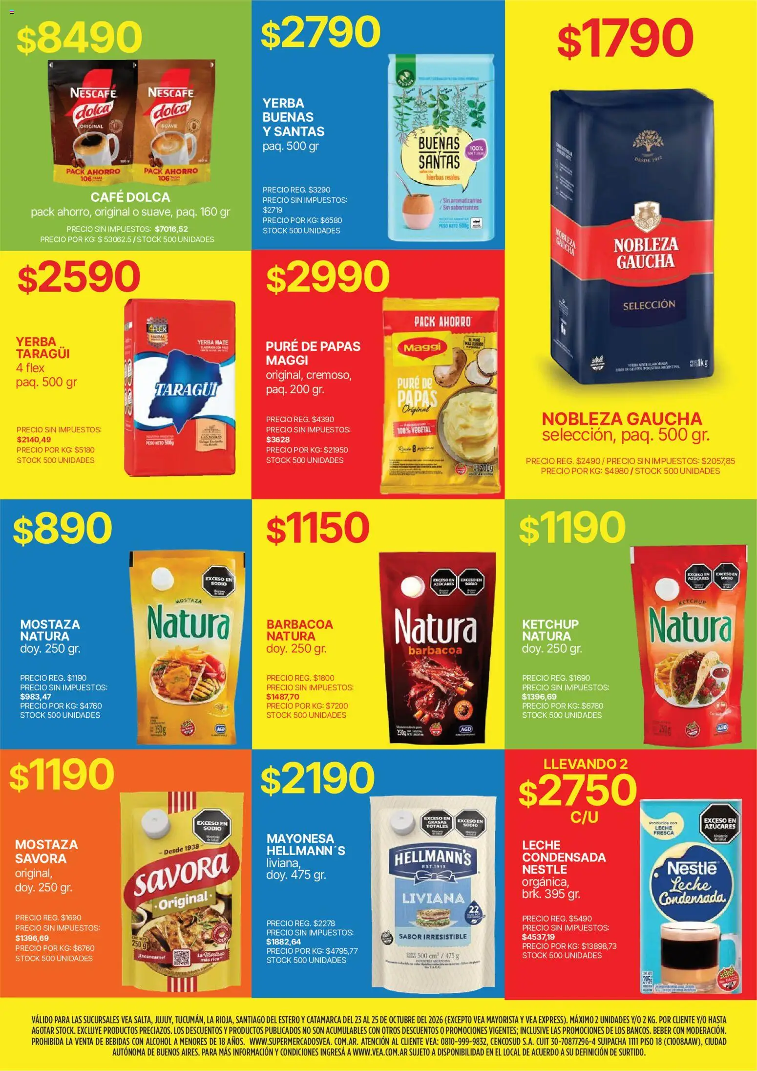 Vista previa del folleto de la tienda Vea válido desde el 23/10/2026 