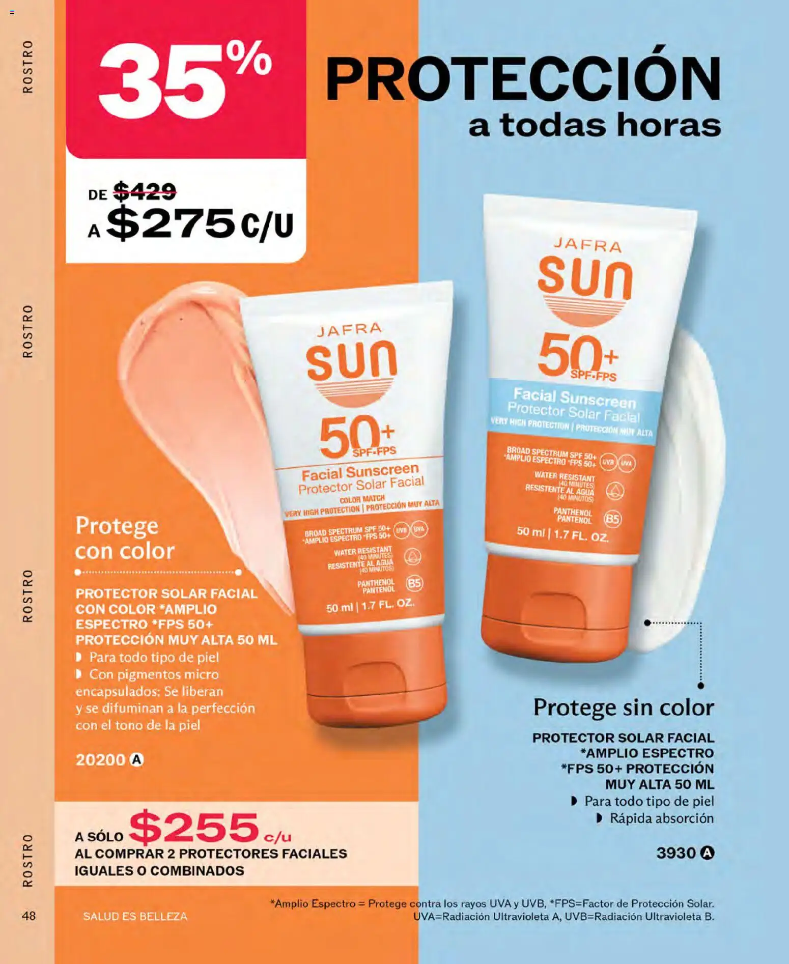 Vista previa las ofertas de la tienda JAFRA - JAFRA catálogo desde el 01/10/2026 - Agua, Protector solar, Uva