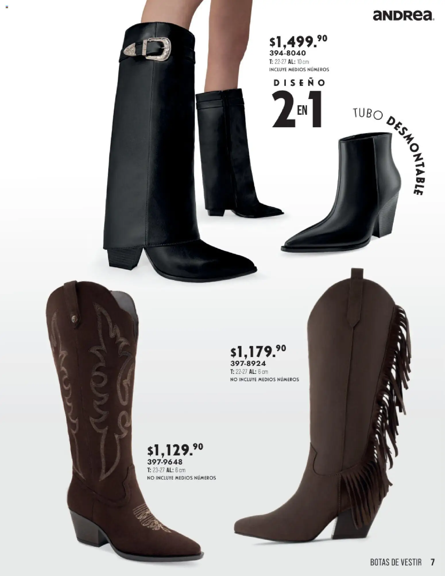 Vista previa las ofertas de la tienda Andrea - Andrea catálogo Otoño Invierno desde el 23/08/2026 