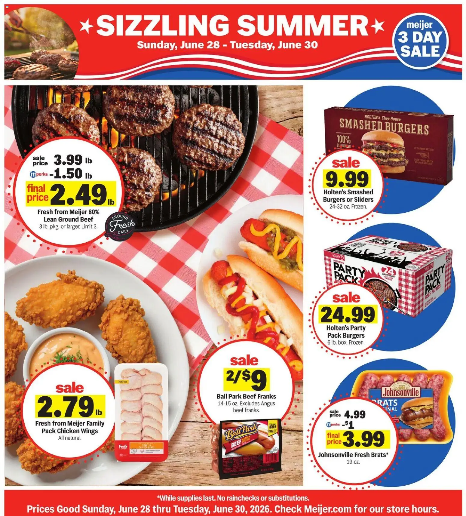 Ad Preview of Meijer Meijer Super Sale from 06/28/2026