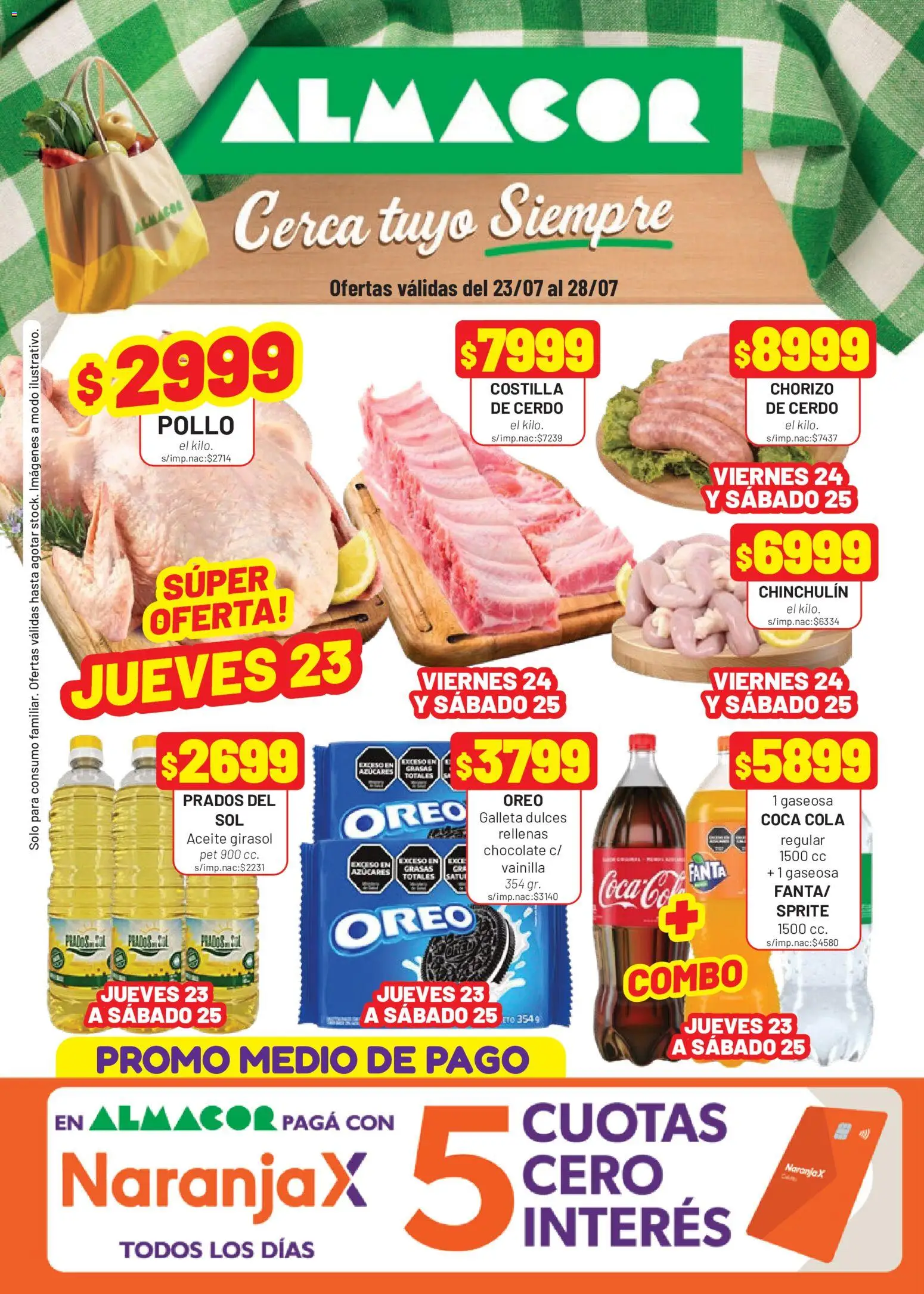 Vista previa del folleto de la tienda Almacor válido desde el 23/07/2026 