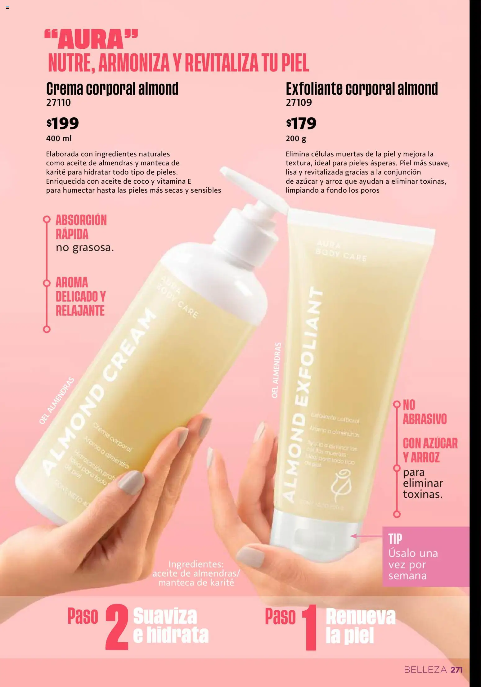 Vista previa las ofertas de la tienda Ilusión - Ilusión catálogo Verano desde el 01/05/2026 - Aceite de coco, Azúcar, Arroz, Aceite, Body, Ingredientes, Exfoliante corporal, Crema corporal