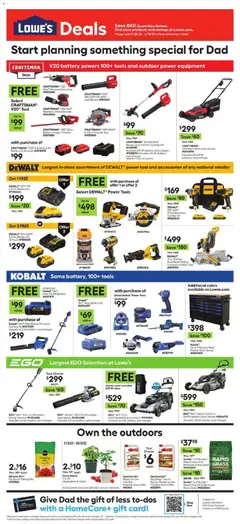 Ad Preview of Lowe's Lowe's Weekly Ad from 05/28/2026