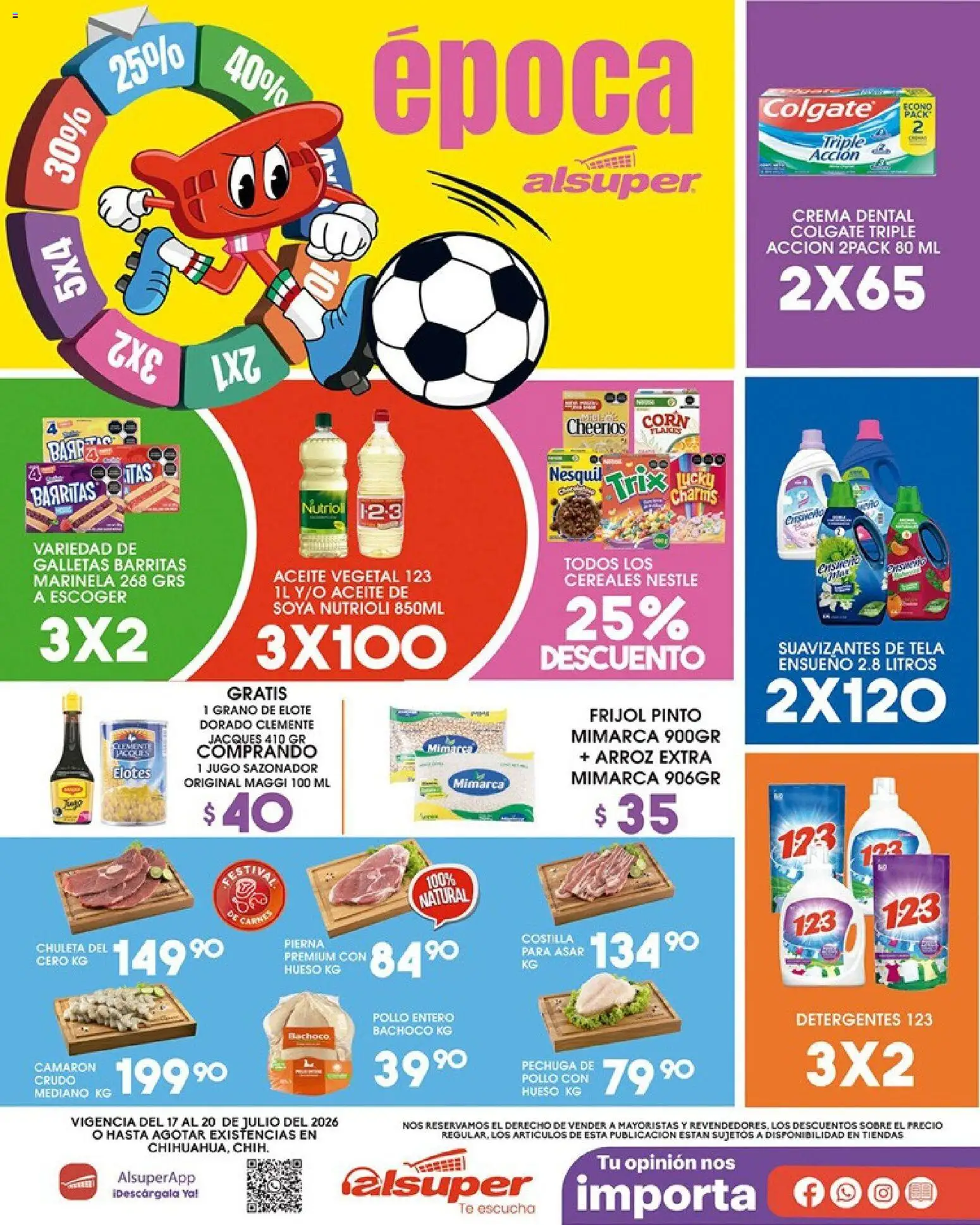 Vista previa las ofertas de la tienda Alsuper - Alsuper folleto desde el 17/07/2026 