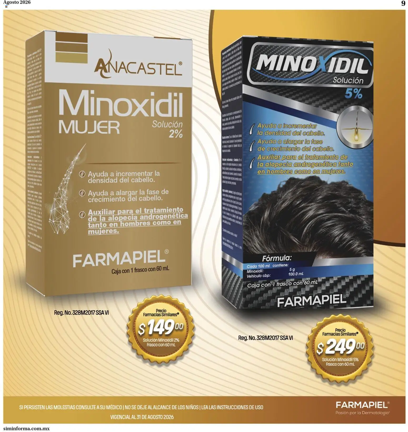 Vista previa las ofertas de la tienda Farmacias Similares - Farmacias Similares catálogo desde el 01/08/2026 