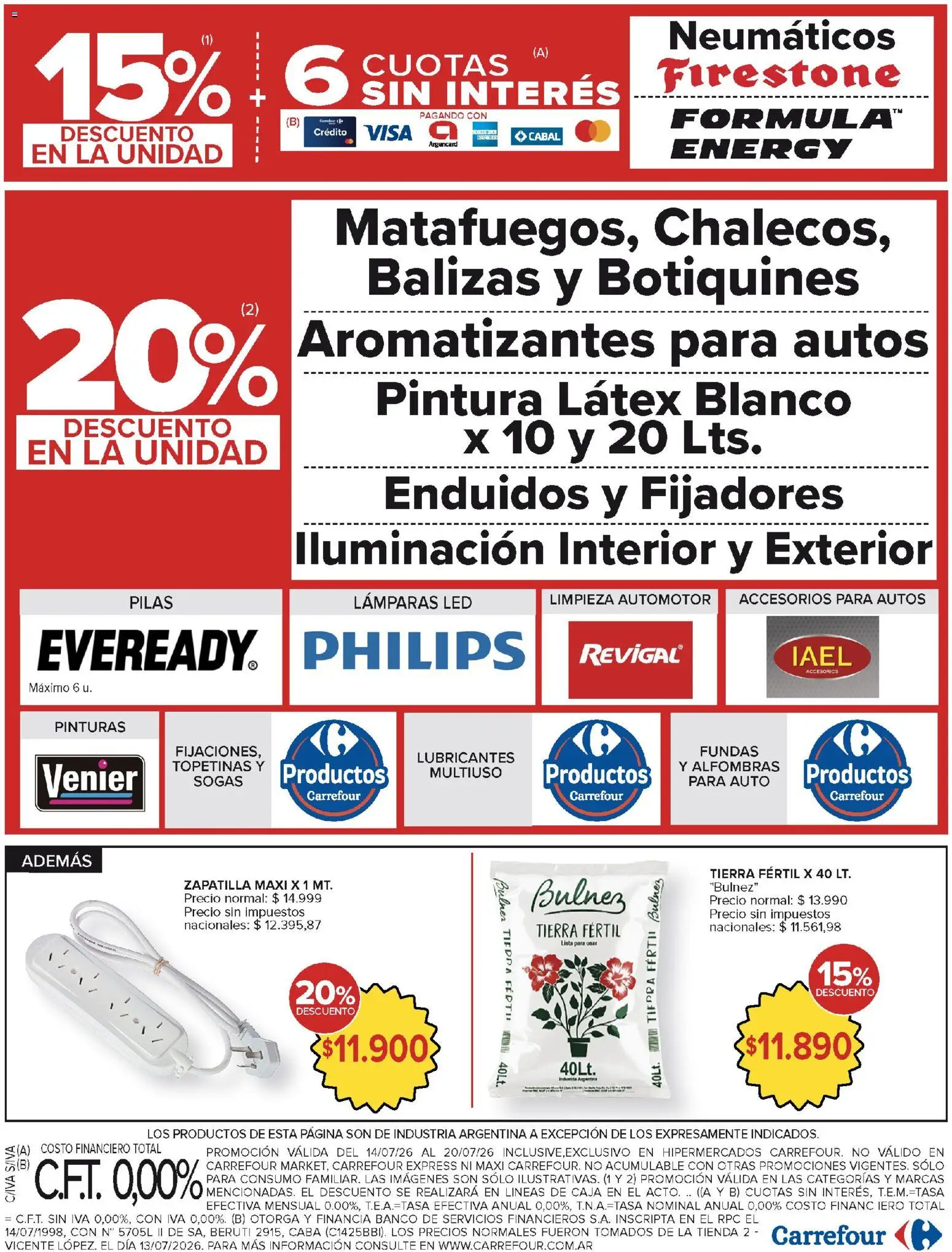 Vista previa del folleto de la tienda Carrefour válido desde el 14/07/2026 