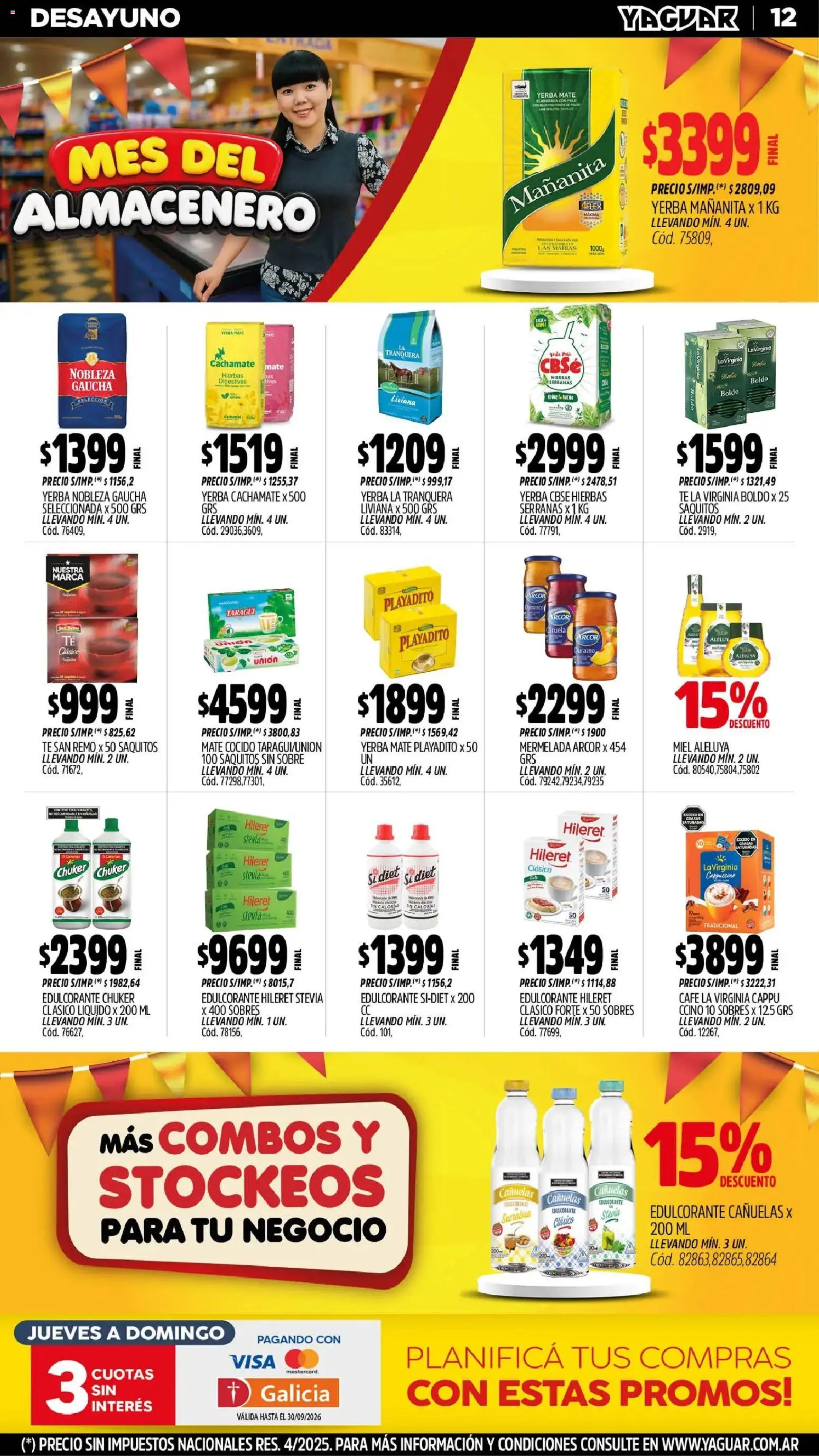 Vista previa del folleto de la tienda Yaguar válido desde el 31/08/2026 