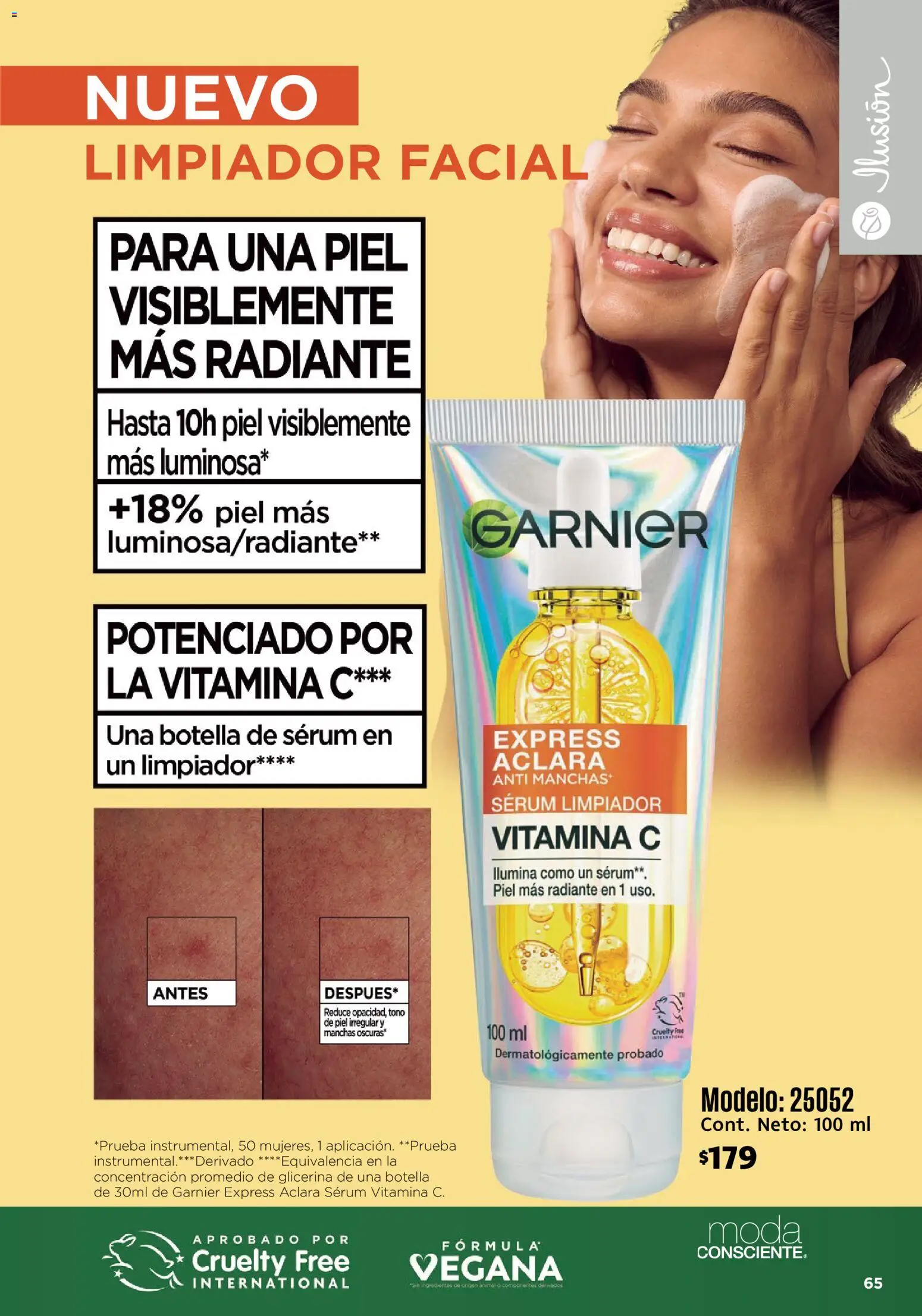 Vista previa las ofertas de la tienda Ilusión - Ilusión catálogo Marcas Amigas desde el 01/09/2026 - Serum, Ingredientes, Botella, Limpiador facial, Limpiador, Radiante