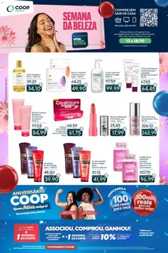 Pré-Visualização do folheto "Coop ofertas Semana da Beleza" da loja Coop válido a partir de 13/10/2026