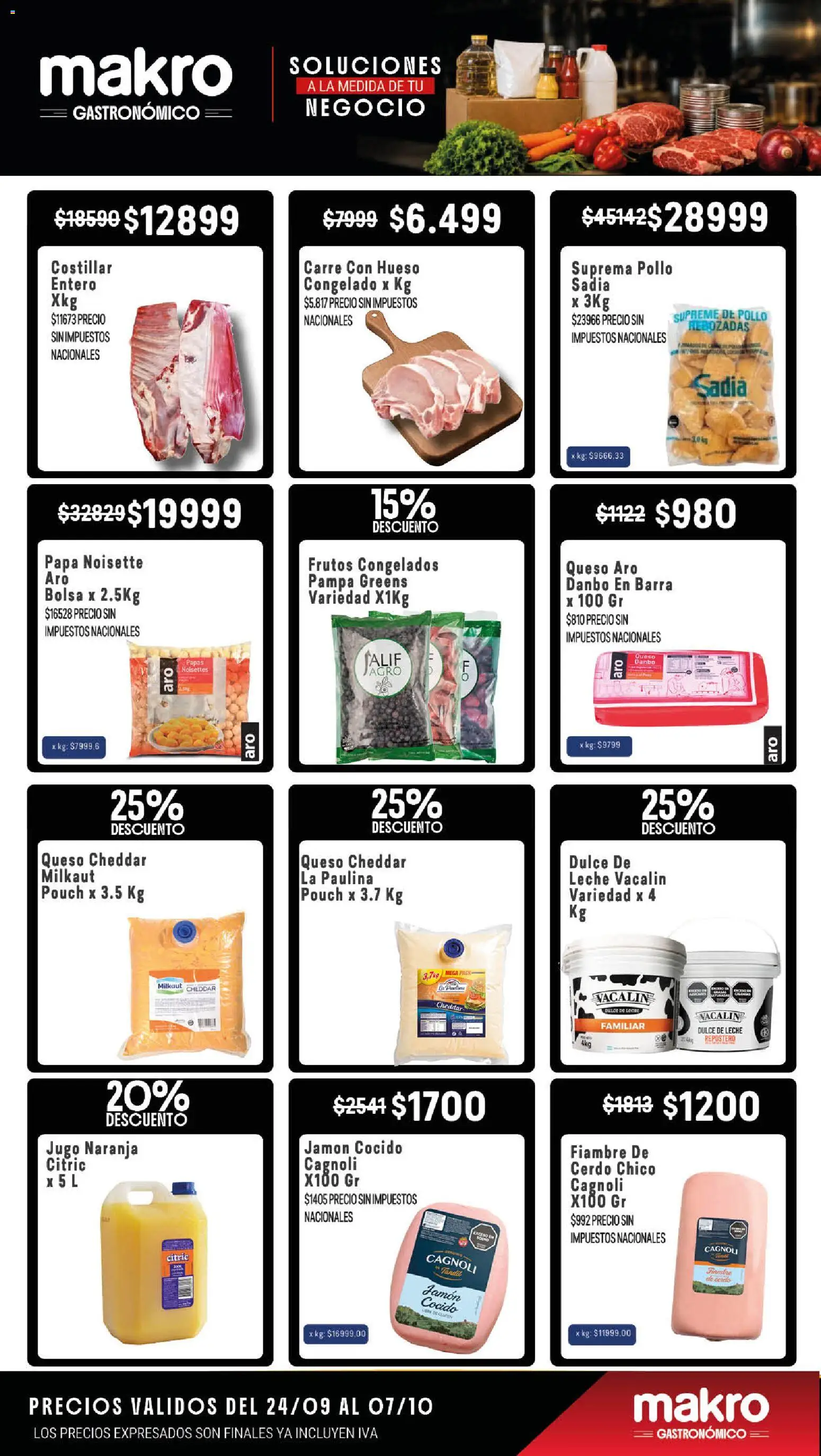 Vista previa del folleto de la tienda Makro válido desde el 24/09/2026 