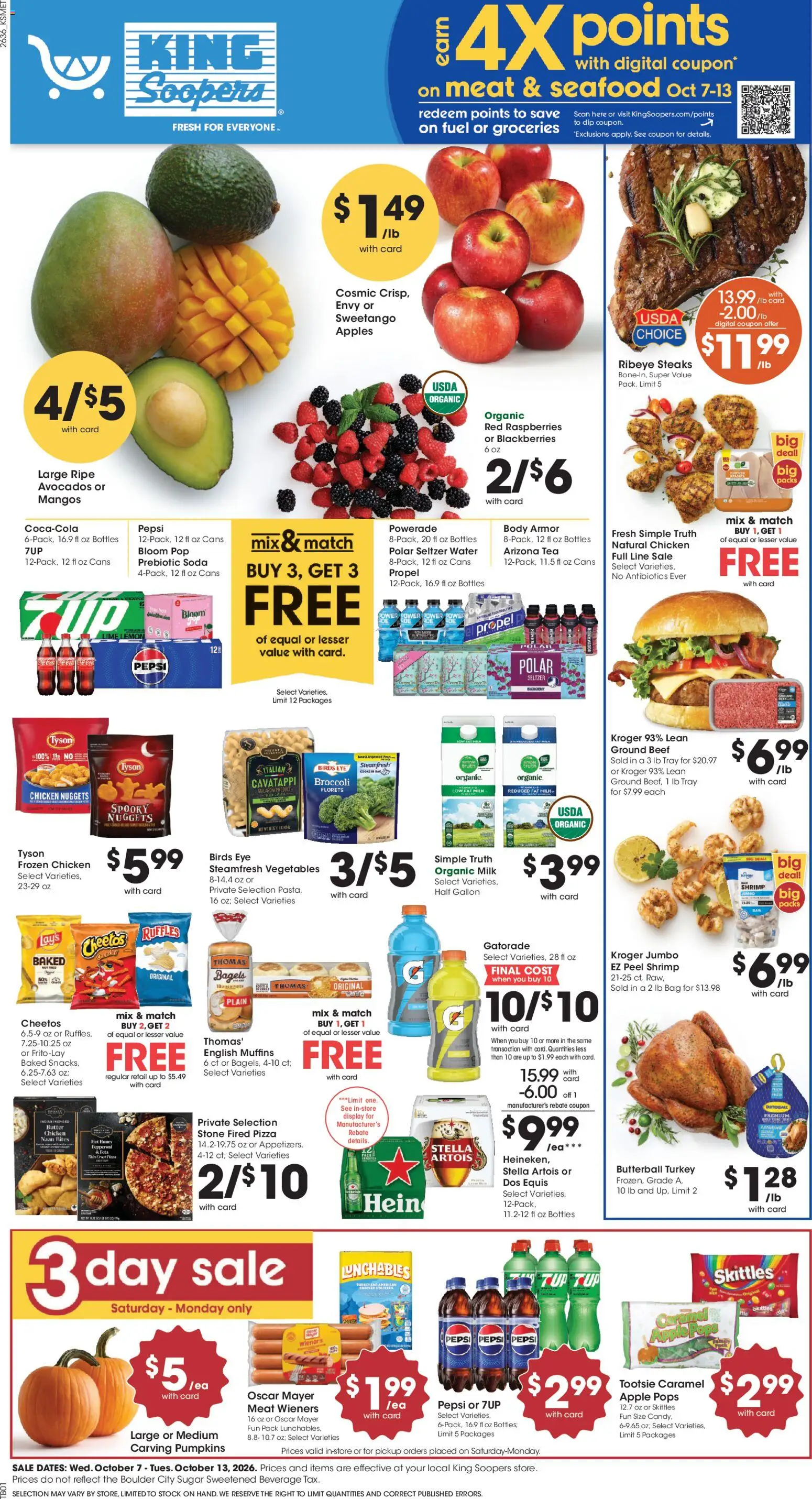 Ad Preview of King Soopers King Soopers Weekly Ad from 10/07/2026