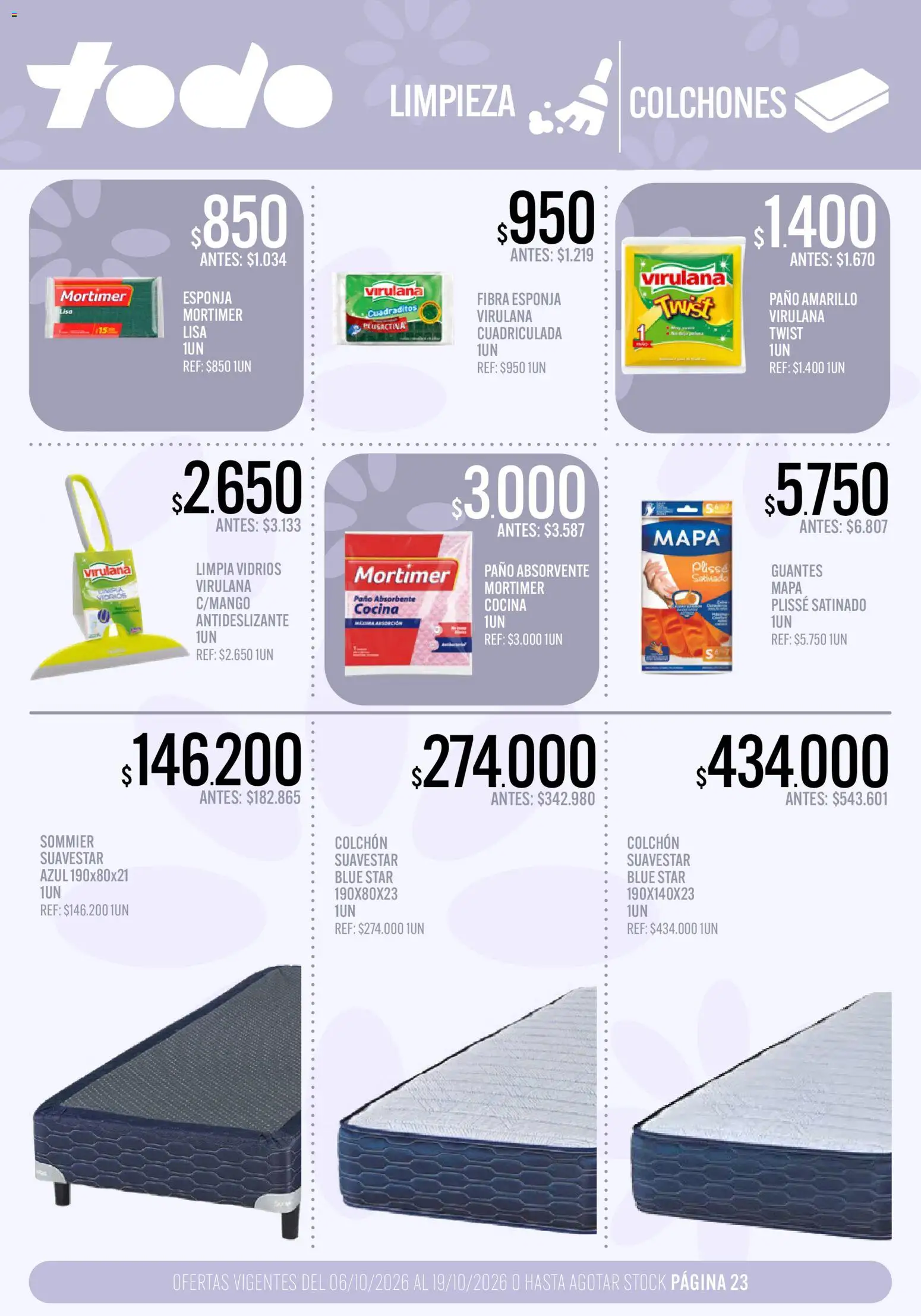 Vista previa del folleto de la tienda Supermercados TODO válido desde el 06/10/2026 