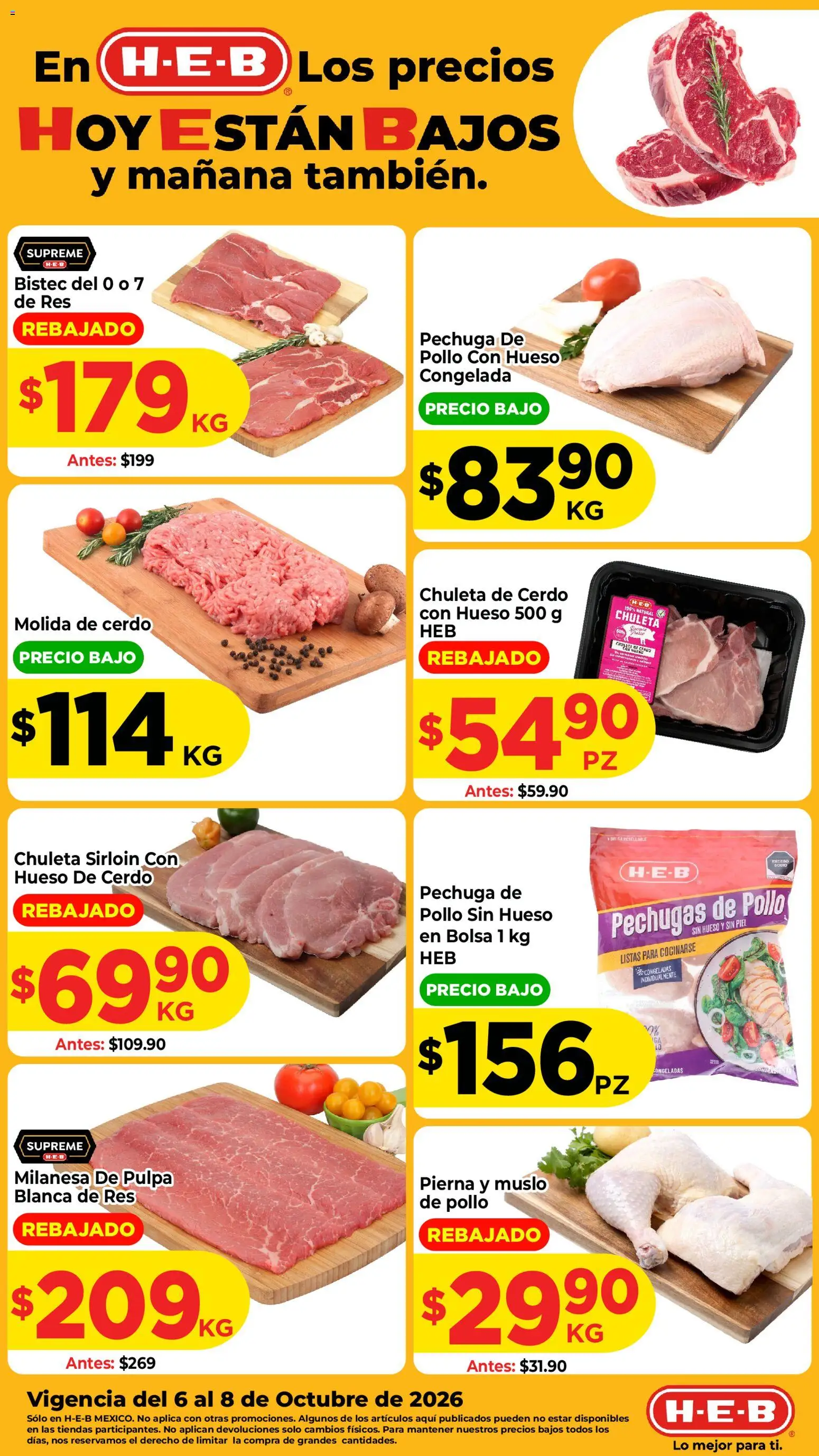 Vista previa las ofertas de la tienda H-E-B - H-E-B folleto desde el 06/10/2026 