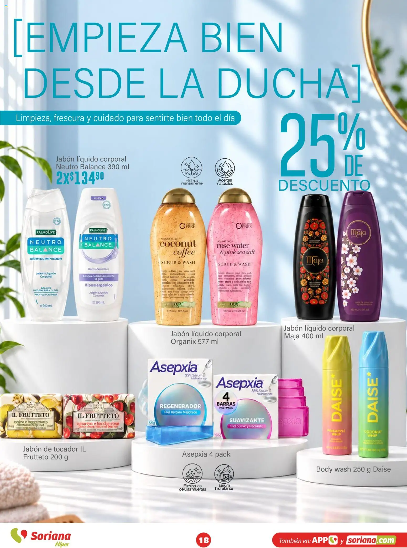 Vista previa las ofertas de la tienda Soriana - Soriana folleto Modo #Glowing desde el 15/10/2026 