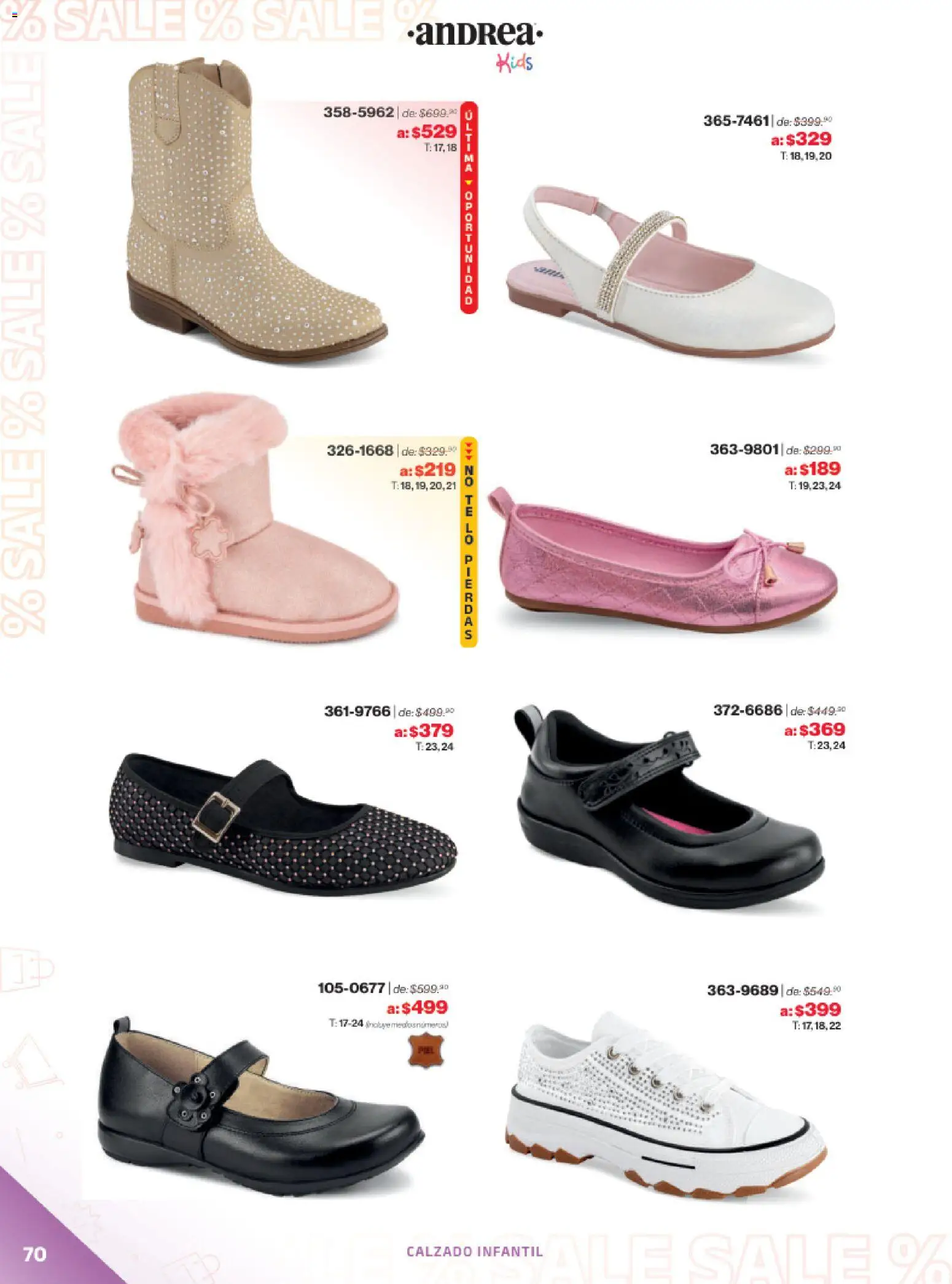 Vista previa las ofertas de la tienda Andrea - Catálogo Outlet desde el 21/12/2025 