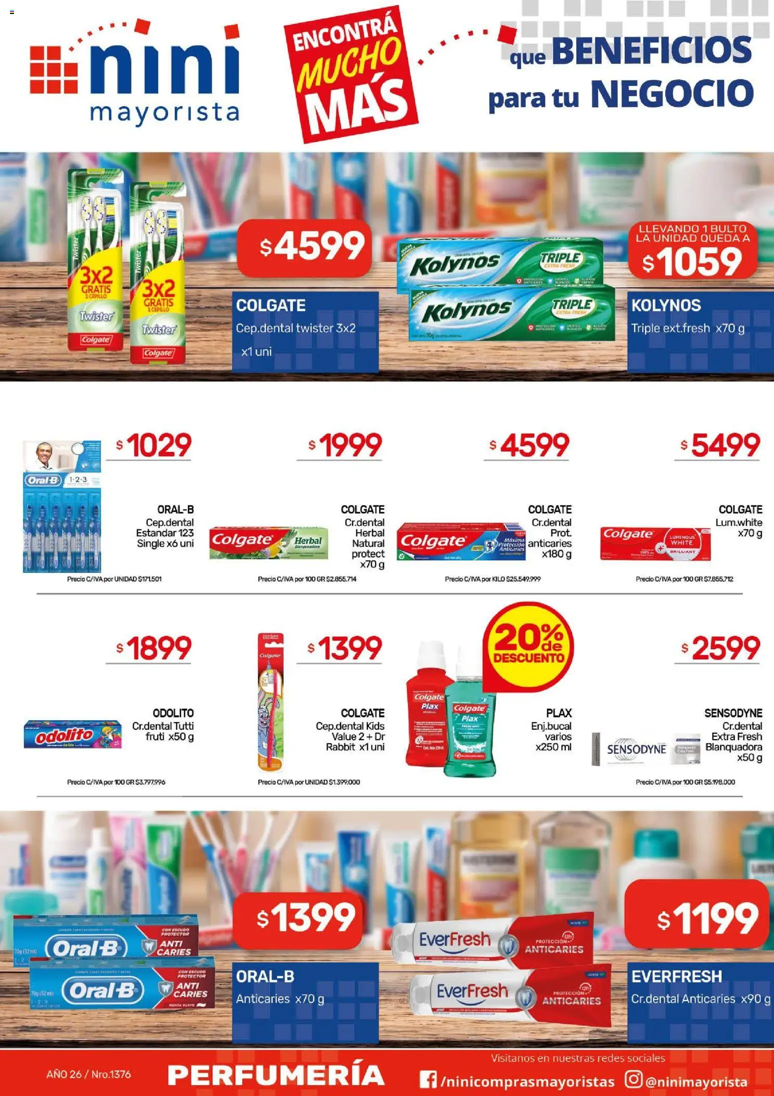 Vista previa del folleto de la tienda NINI Mayorista válido desde el 07/09/2026 