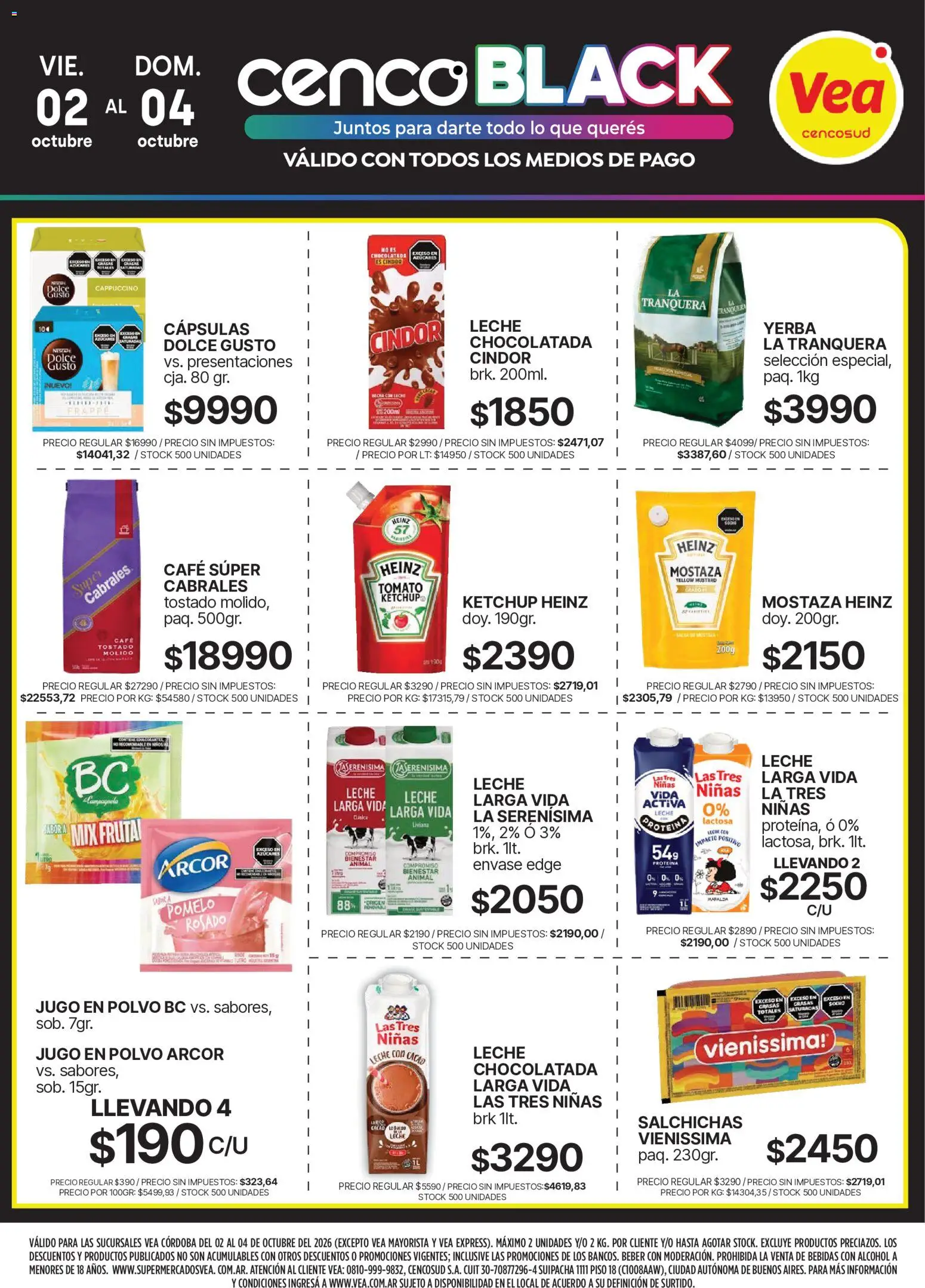 Vista previa del folleto de la tienda Vea válido desde el 02/10/2026 