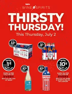 Ad Preview of HyVee HyVee Thirsty Thursday from 07/02/2026