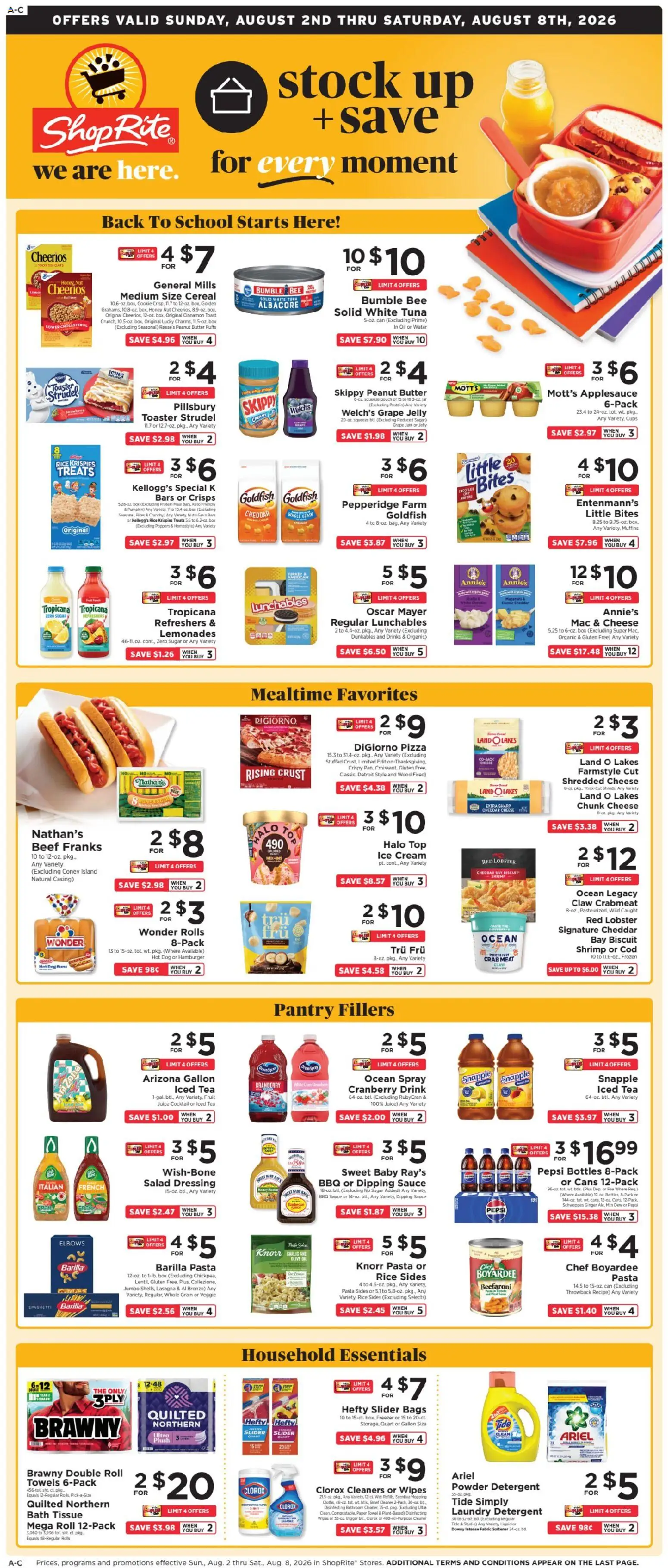 Ad Preview of ShopRite ShopRite Weekly Ad from 08/02/2026