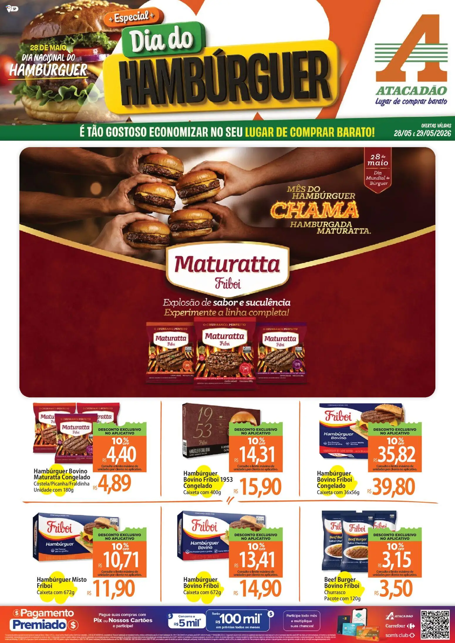 Pré-Visualização do folheto "Atacadão ofertas - SP" da loja Atacadão válido a partir de 28/05/2026