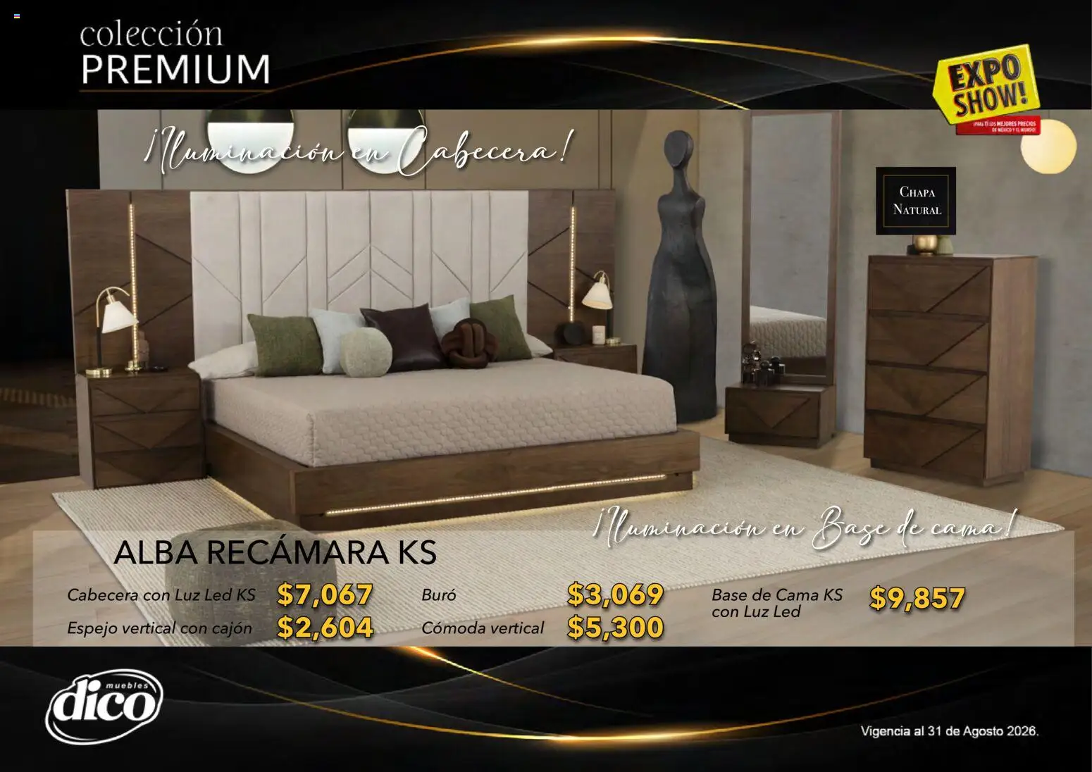 Vista previa las ofertas de la tienda Muebles Dico - Muebles Dico catálogo Colección Premium desde el 01/08/2026 