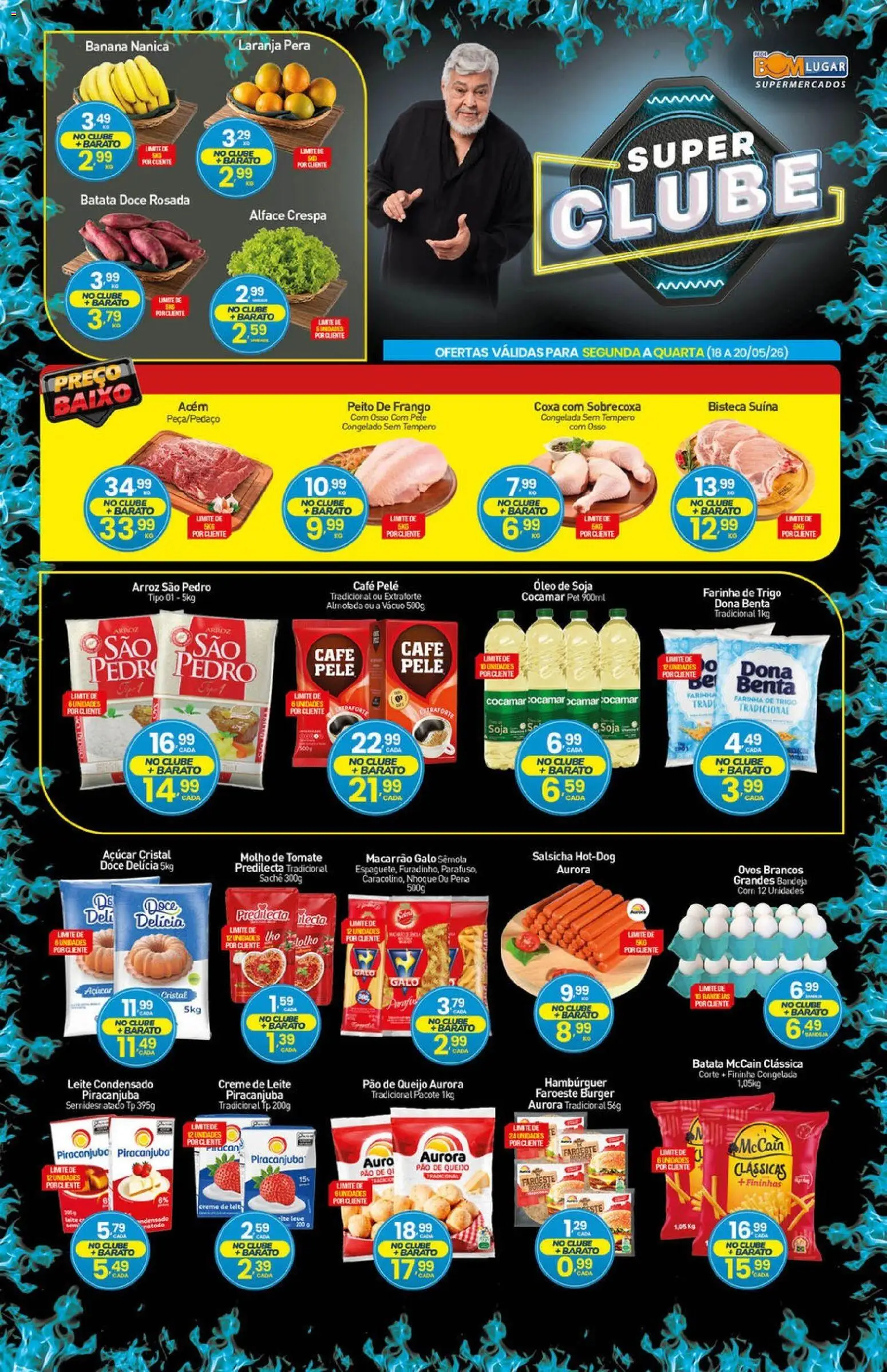 Pré-Visualização do folheto "Rede Bom Lugar - Ofertas da semana" da loja Rede Bom Lugar válido a partir de 18/05/2026