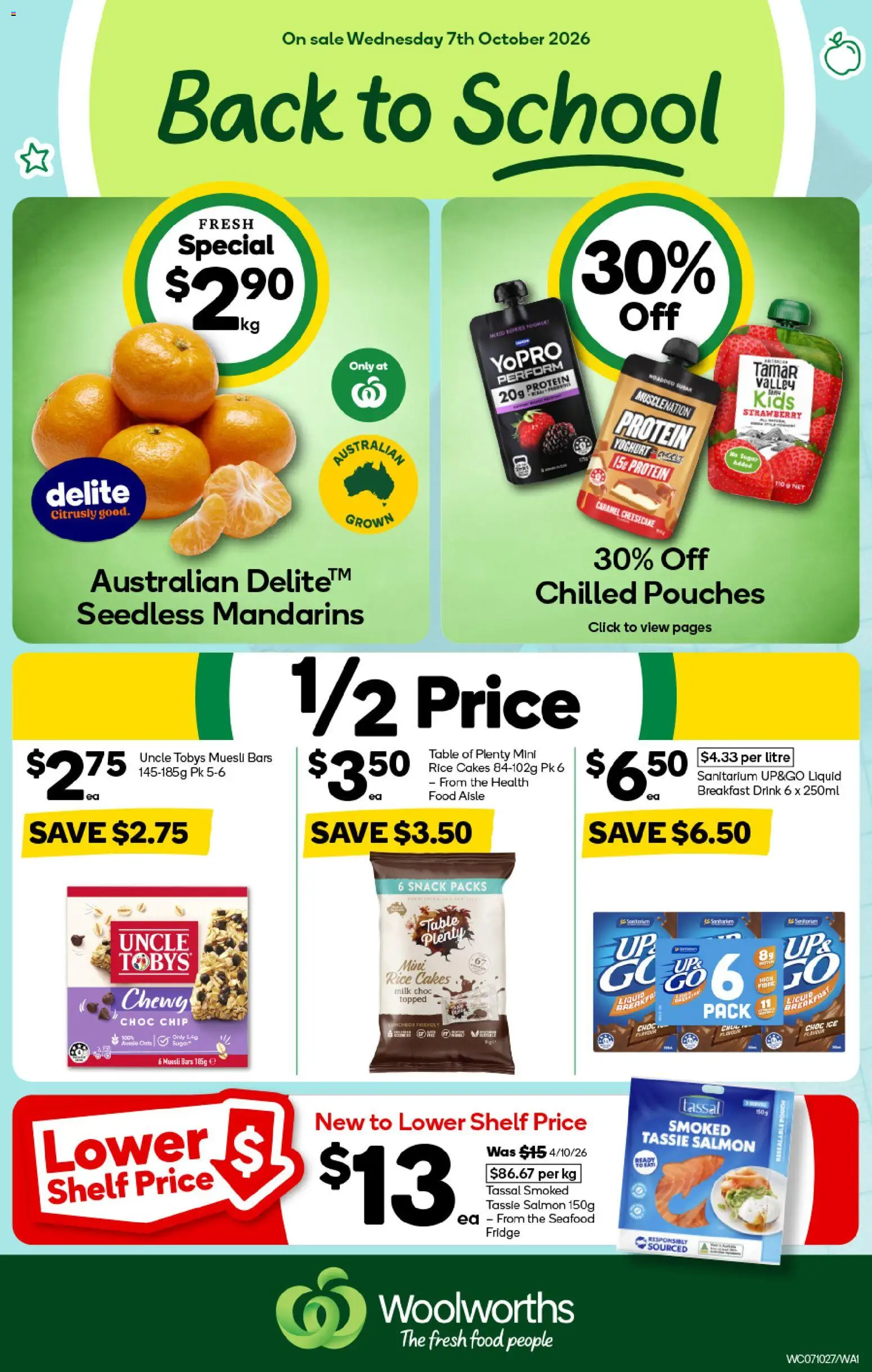 Preview of catalogue Woolworths catalogue WA from shop Woolworths valid 07/10/2026