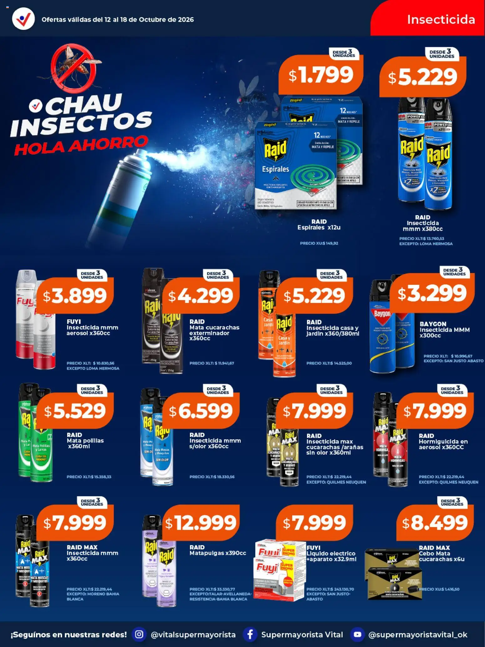 Vista previa del folleto de la tienda Vital válido desde el 12/10/2026 