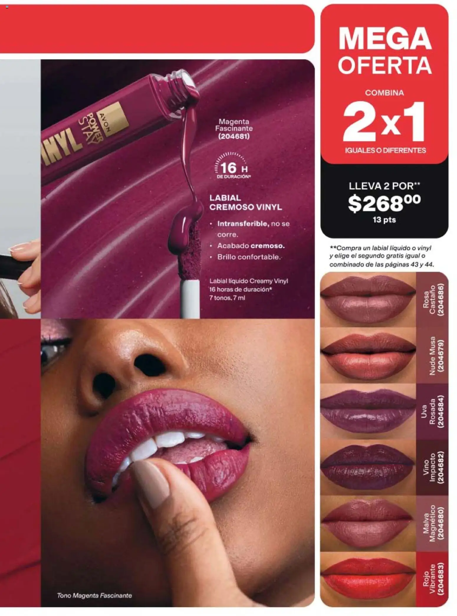 Vista previa las ofertas de la tienda AVON - AVON campaña 13 2026 desde el 21/08/2026 
