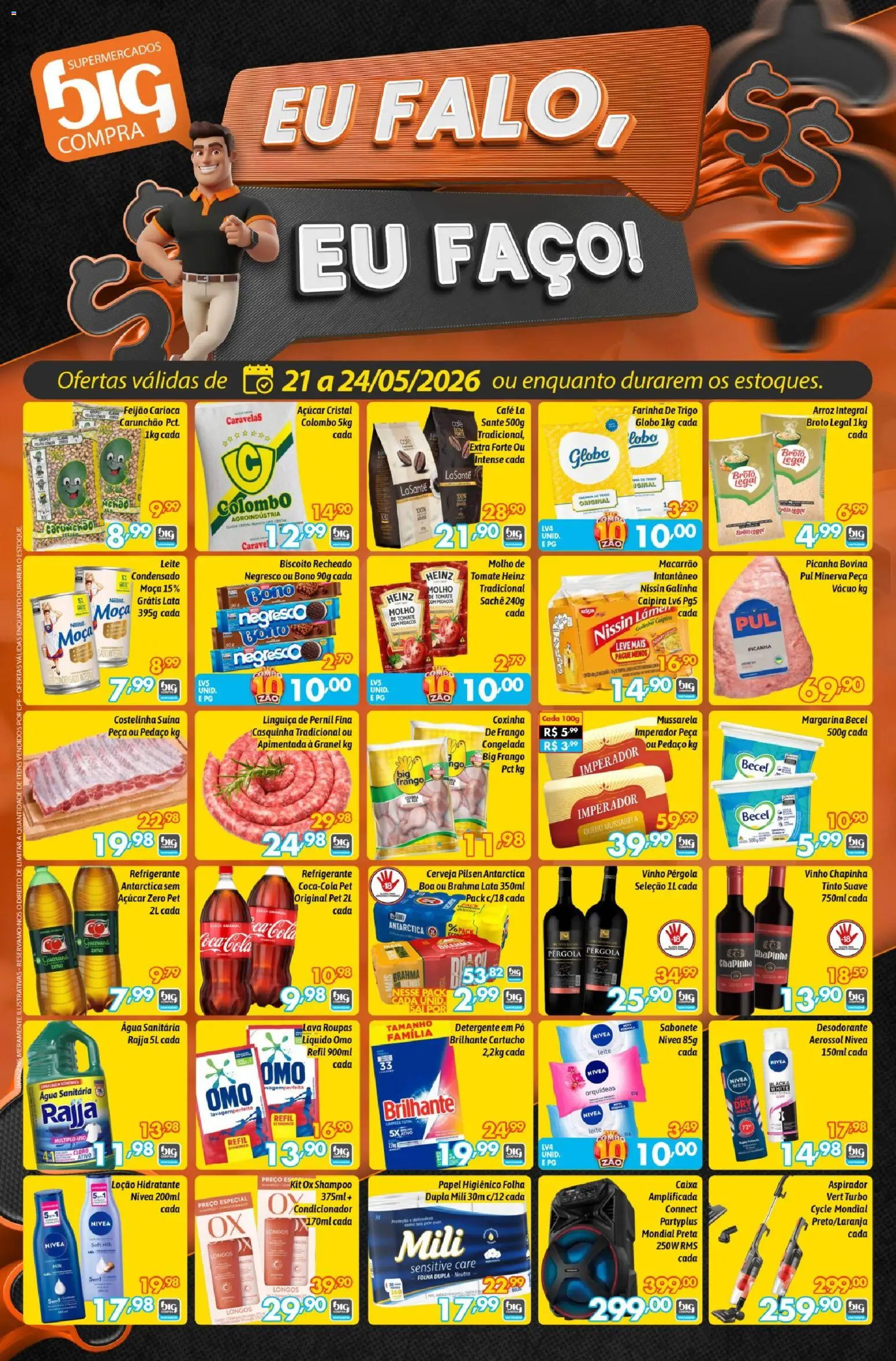 Pré-Visualização do folheto "Big Compra - Ofertas da semana" da loja Big Compra válido a partir de 21/05/2026