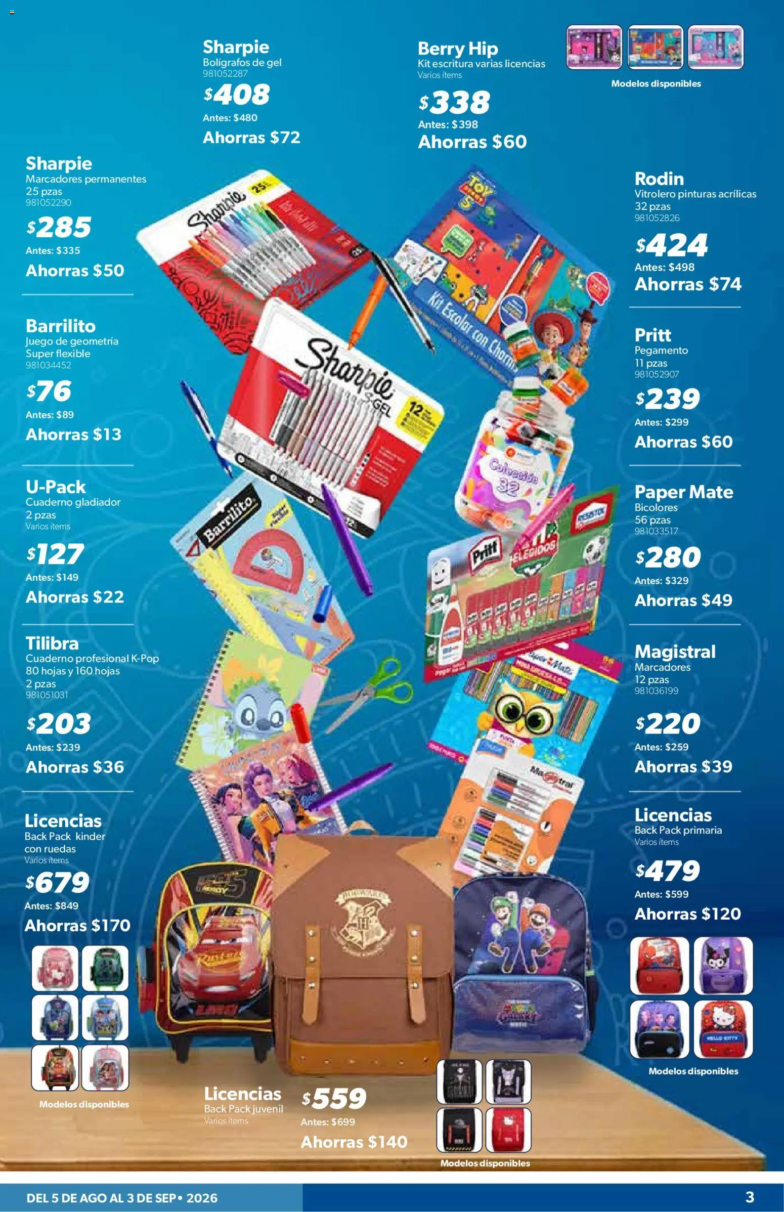 Vista previa las ofertas de la tienda Sam's Club - Sam's Club catálogo desde el 05/08/2026 