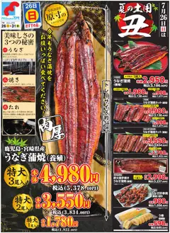 万代の2026/07/25から2026/07/31までのチラシはここ万代 - チラシ