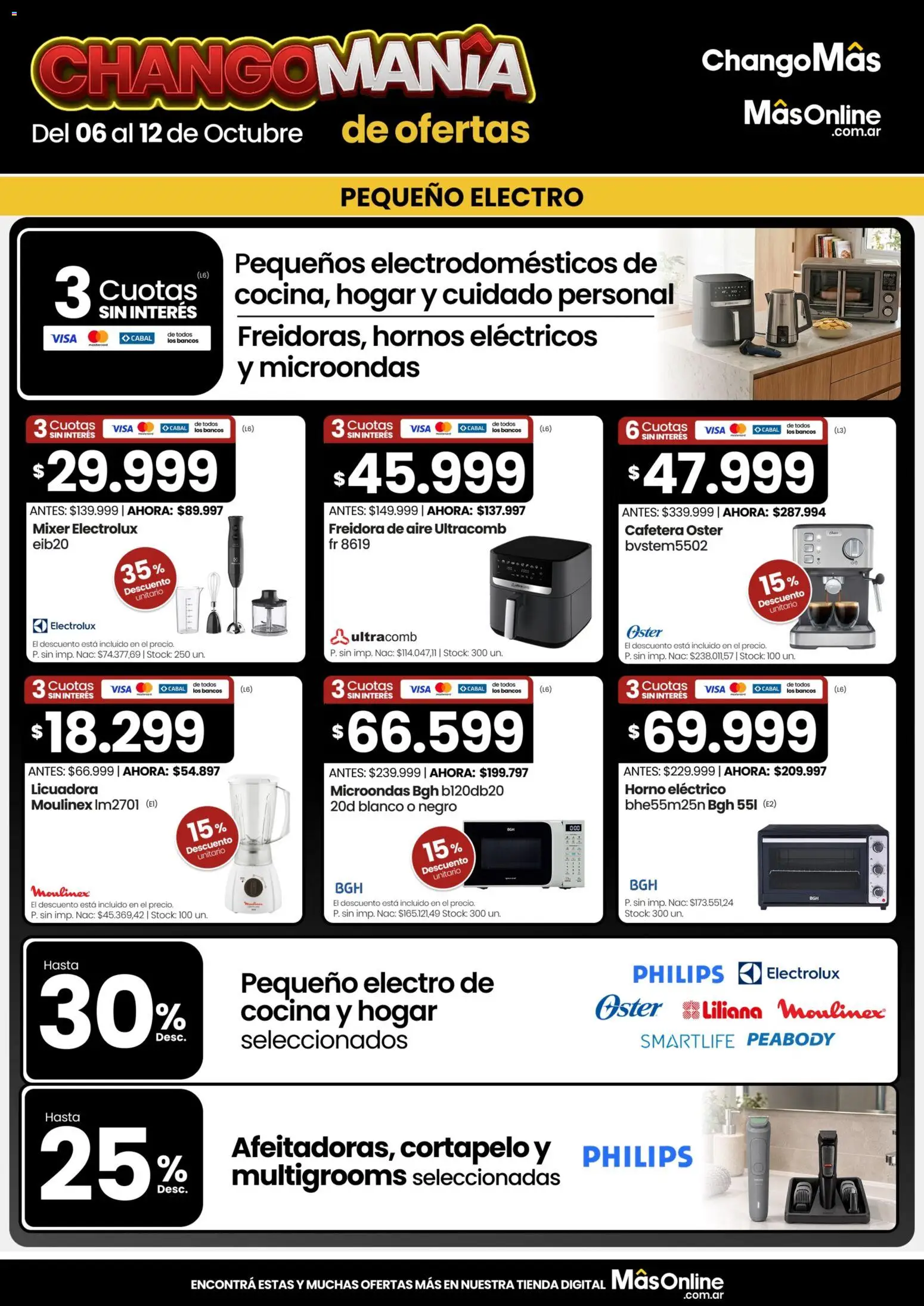 Vista previa del folleto de la tienda Changomas válido desde el 06/10/2026 