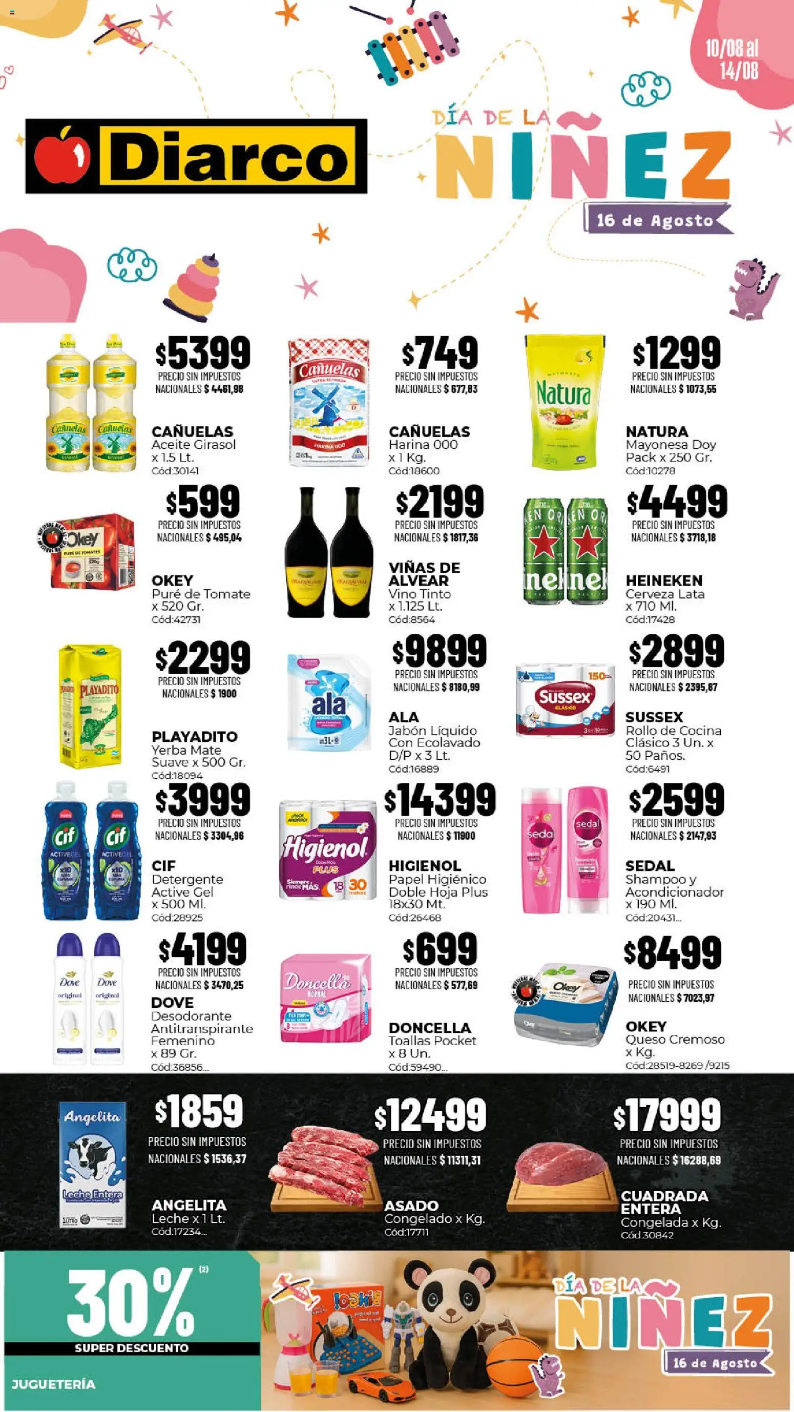 Vista previa del folleto de la tienda Diarco válido desde el 10/08/2026 