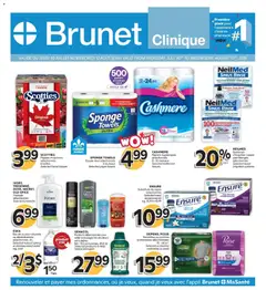 Un aperçu du dépliant Brunet flyer - Clinique du magasin Brunet est valide à partir 30 juill. 2026