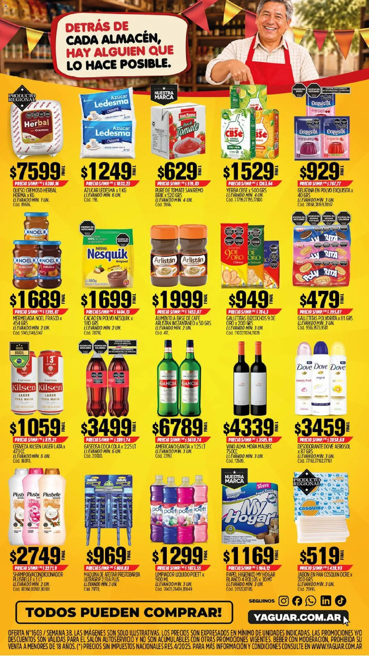 Vista previa del folleto de la tienda Yaguar válido desde el 14/09/2026 
