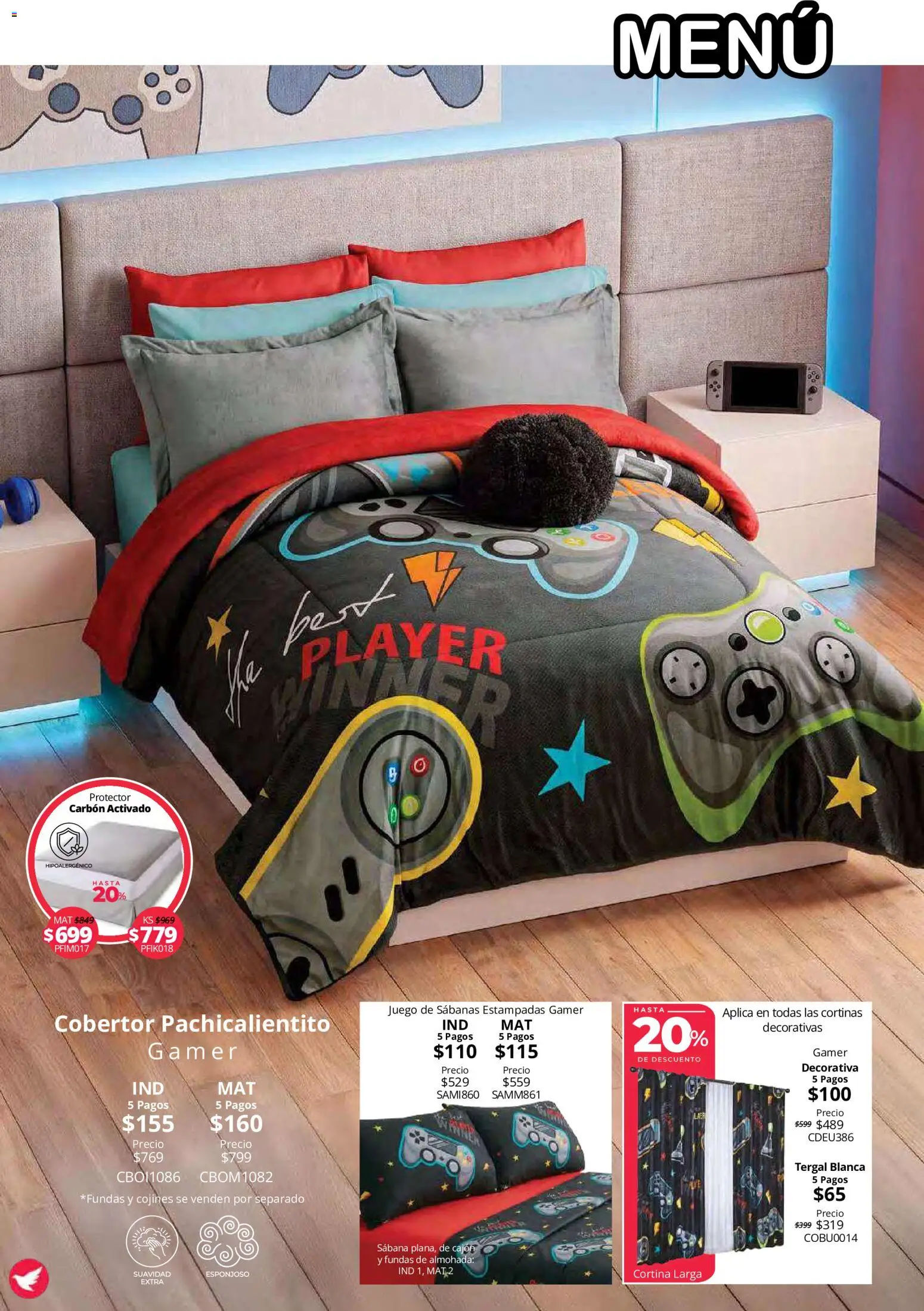 Vista previa las ofertas de la tienda Colchas Concord - Colchas Concord catálogo Colección Cobertor Calor de Hogar desde el 15/10/2026 