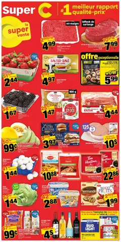 Preview of leaflet Super C weekly flyer / circulaire from shop Super C is valid from Jul 02, 2026