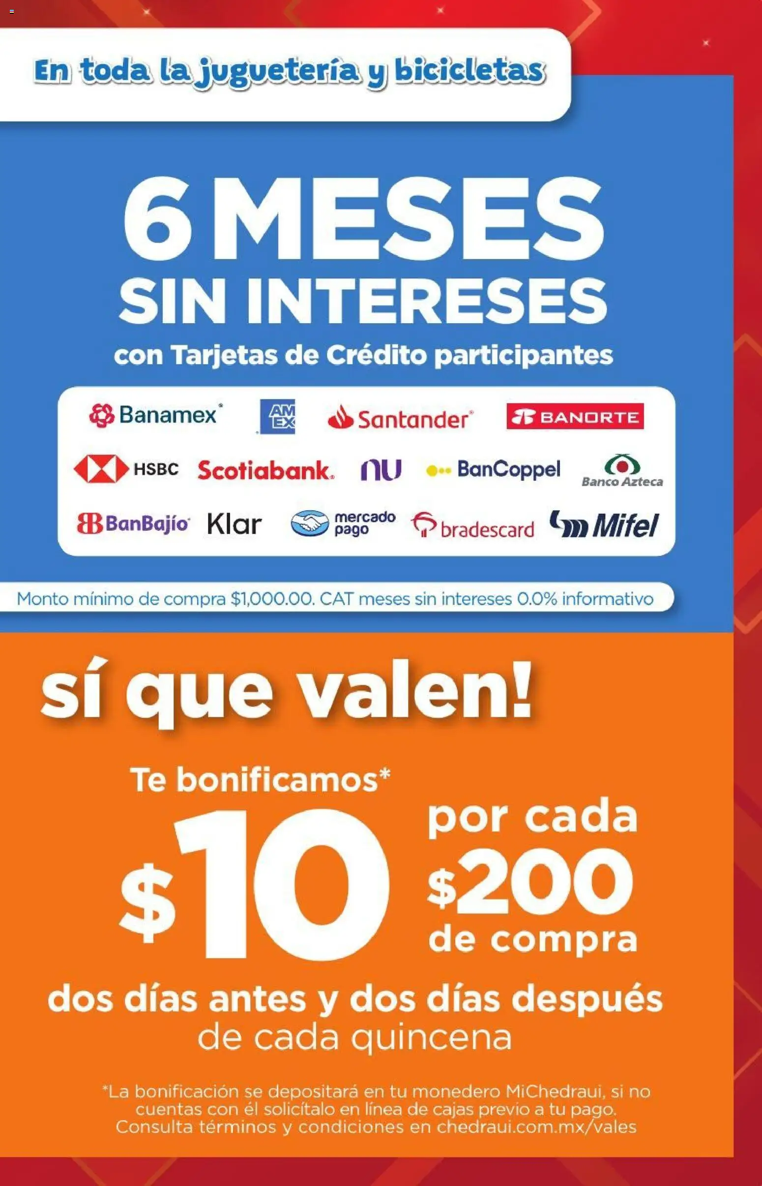 Vista previa las ofertas de la tienda Chedraui - Chedraui folleto Landia desde el 07/09/2026 - Banco, Té, Monedero