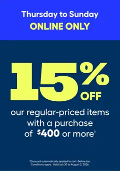 Preview of leaflet Rona weekly flyer from shop Rona is valid from Jul 30, 2026