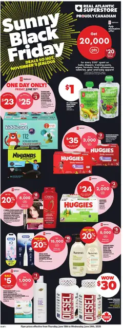 Preview of leaflet Atlantic Superstore flyer from shop Atlantic Superstore is valid from Jun 18, 2026