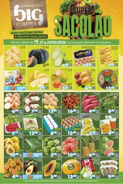 Pré-Visualização do folheto "Big Compra ofertas Sacolão do big" da loja Big Compra válido a partir de 21/05/2026