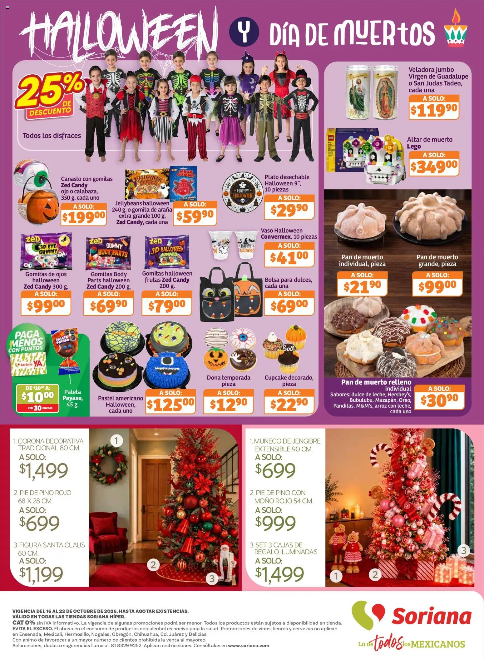 Vista previa las ofertas de la tienda Soriana - Soriana folleto desde el 16/10/2026 