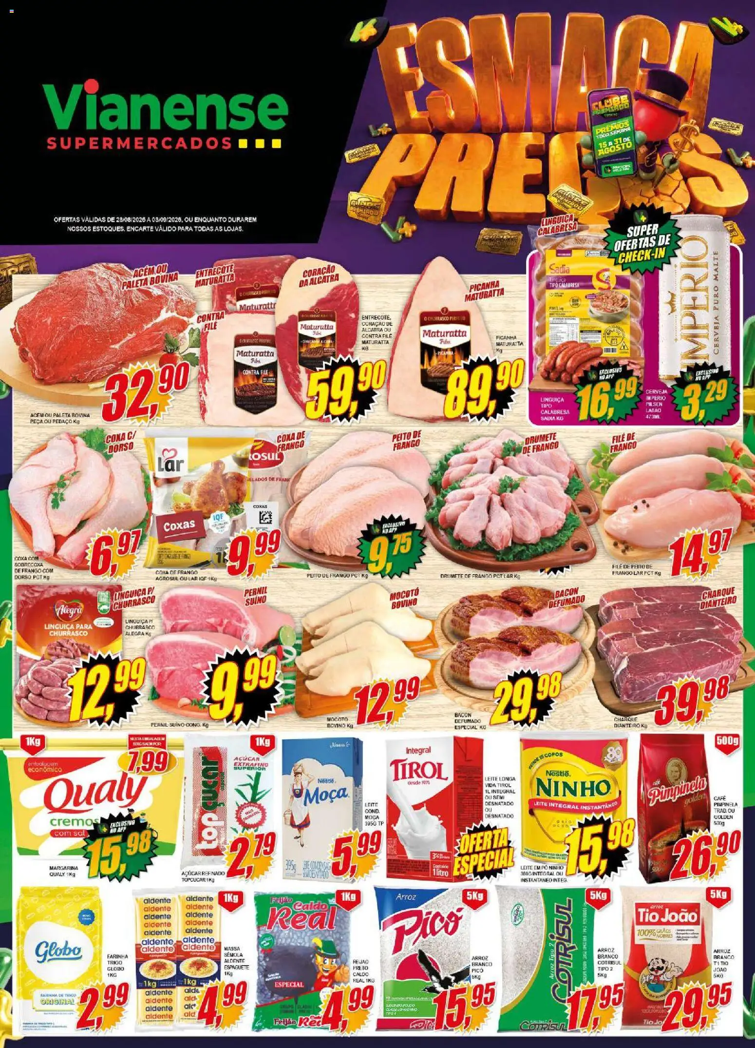 Pré-Visualização do folheto "Vianense ofertas" da loja Vianense válido a partir de 28/08/2026